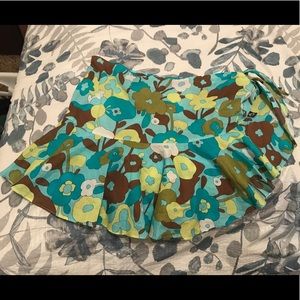 Playa by La Blanca Tie Cover-Up Ruffle Sarong Sz M